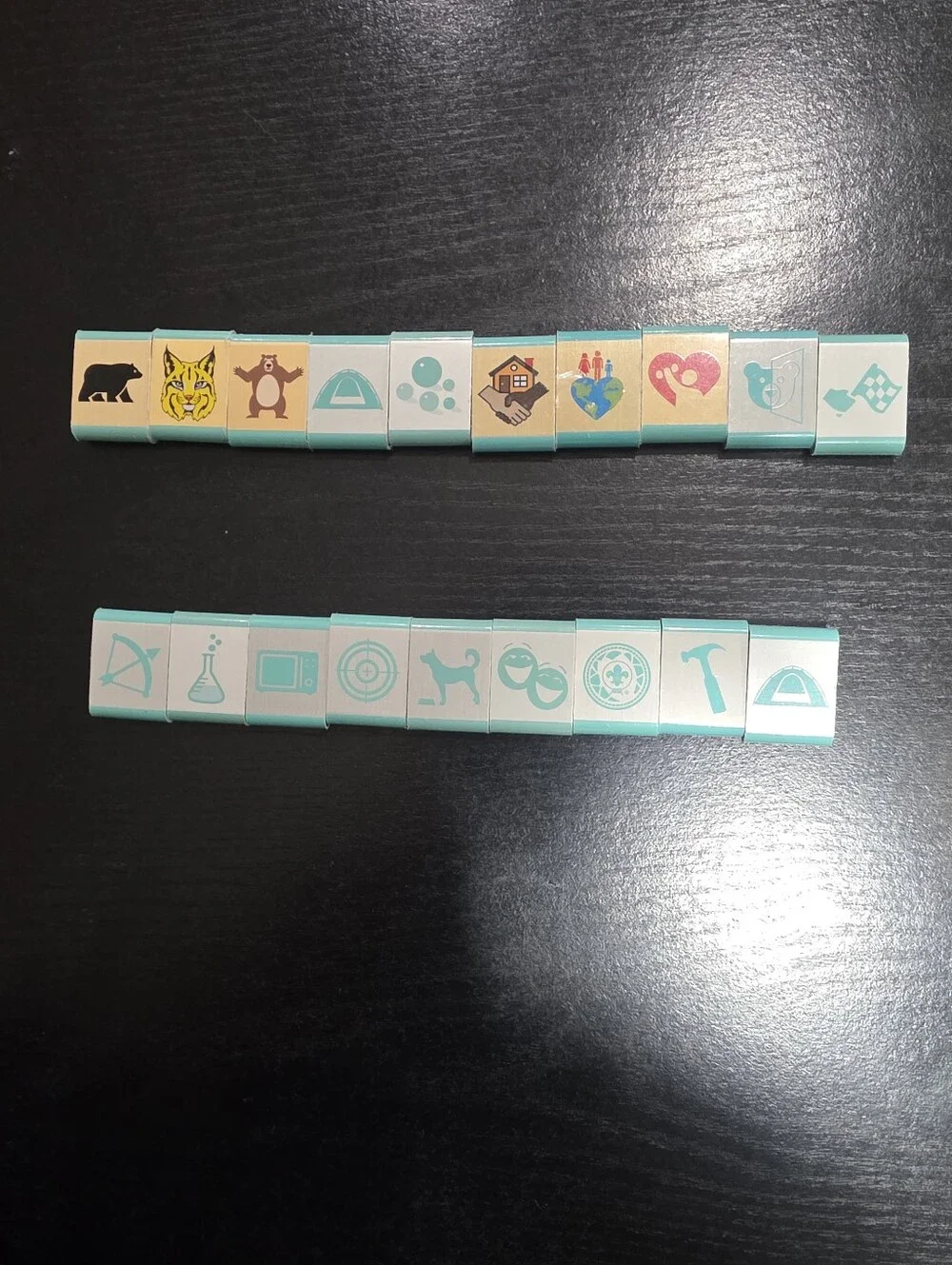 Cub Scout Bear Adventure Belt Loops - 19 Total